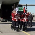 Военно-транспортният самолет „Спартан“ с тленните останки на цар Самуил кацна на летище “Васил Левски“ в София